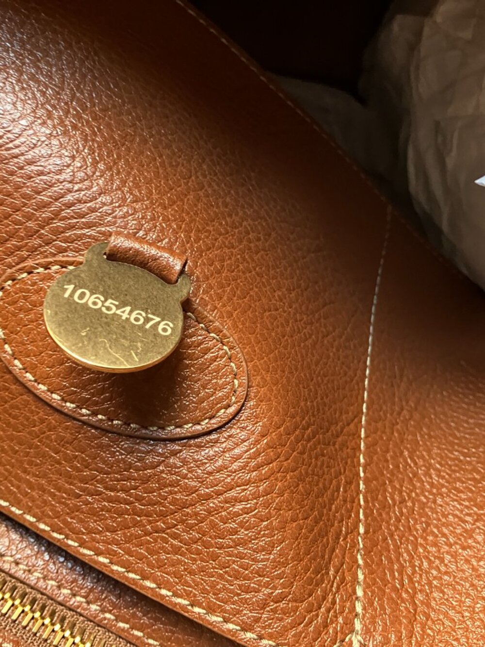 Mulberry Bayswater Legacy NVT Oak NWT - Picture 10 of 15